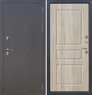 Дверь СТРАЖ Т-20 ТЕРМО ДУБ СОНОМА СВЕТЛЫЙ